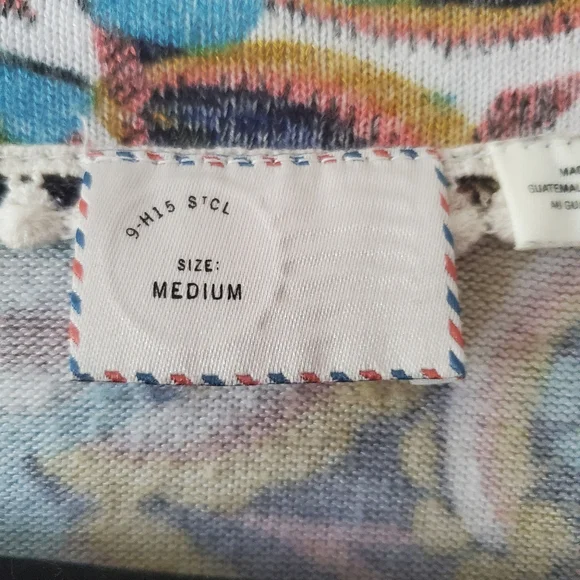 Anthropologie 9h5-Stcl Paisley Top - Size Medium - Picture 4 of 6